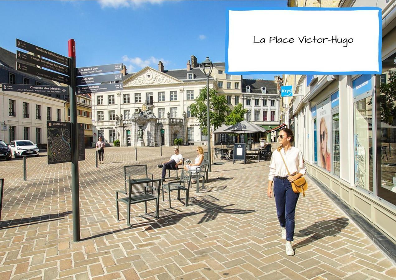 La Terrasse Victor Hugo - Hypercentre, Ideal Groupe Saint-Omer  Exterior foto